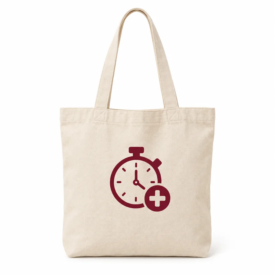 Gospel In Five Minutes Canvas Tote